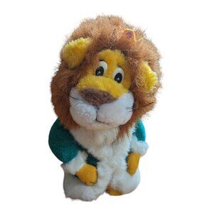 1994  12" PLUSH LIBERTY TOY King Lion Crown STUFFED ANIMAL DOLL‎ ROBIN HOOD ROBE